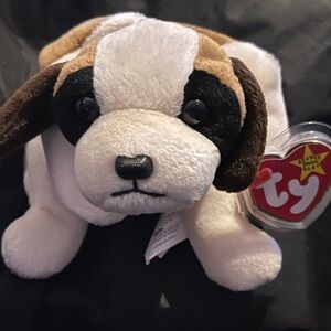 October 3 1996Rare vintage TY Beanie baby stuffy plush collectible name Bernie